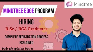 MindTree edge program hiring for BCA/BSc graduates | off-campus hiring | Job updates 2022