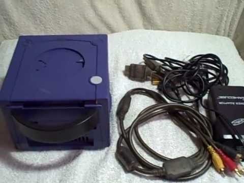 Nintendo Game Cube Gamecube used Tested Model DOL-101 (USA) System - YouTube
