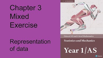 Challenge Chapter 3  Representations of data Mixed exercise Edexcel Statistics and Mechanics Y1 - AS