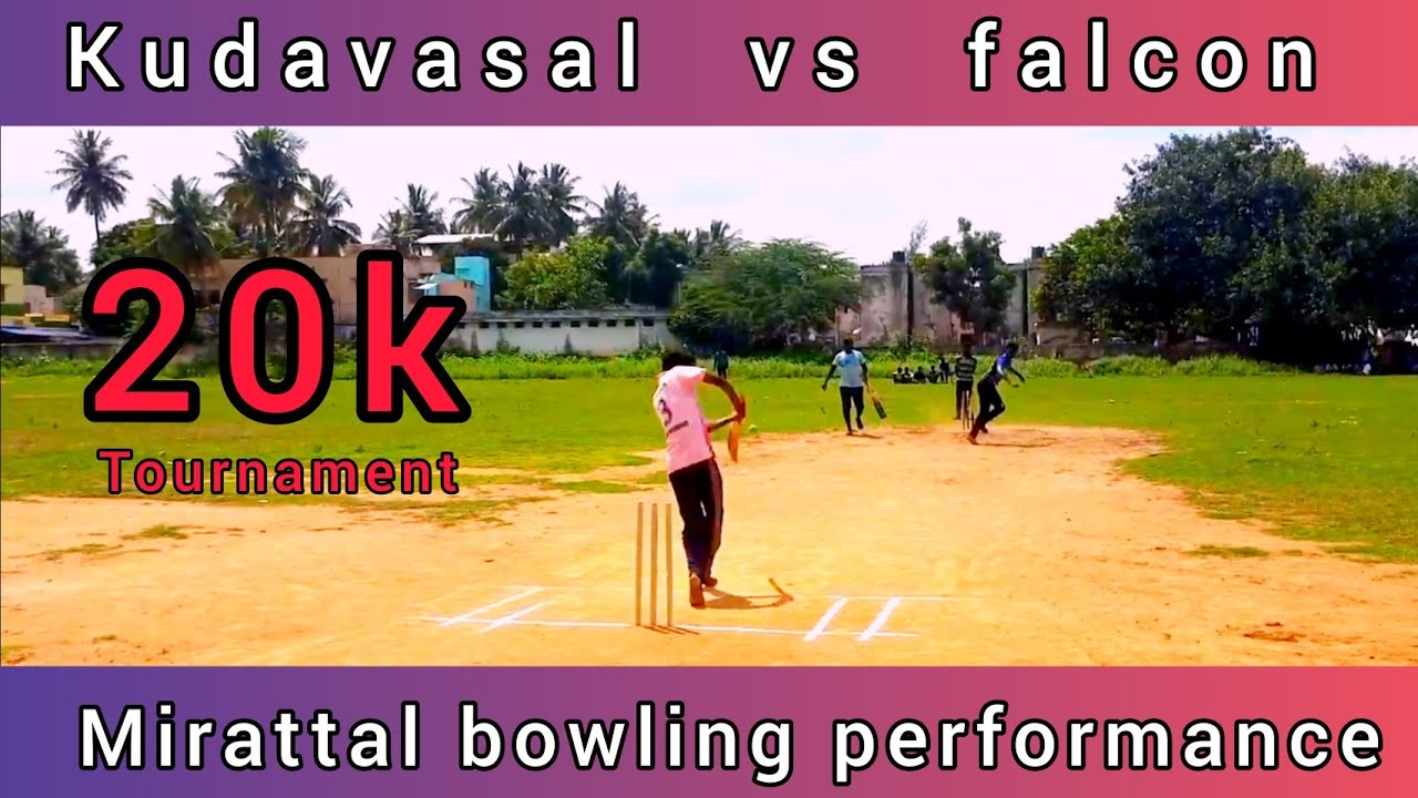 kudavasal vs falcon boys/20k tournament at mannarkudi