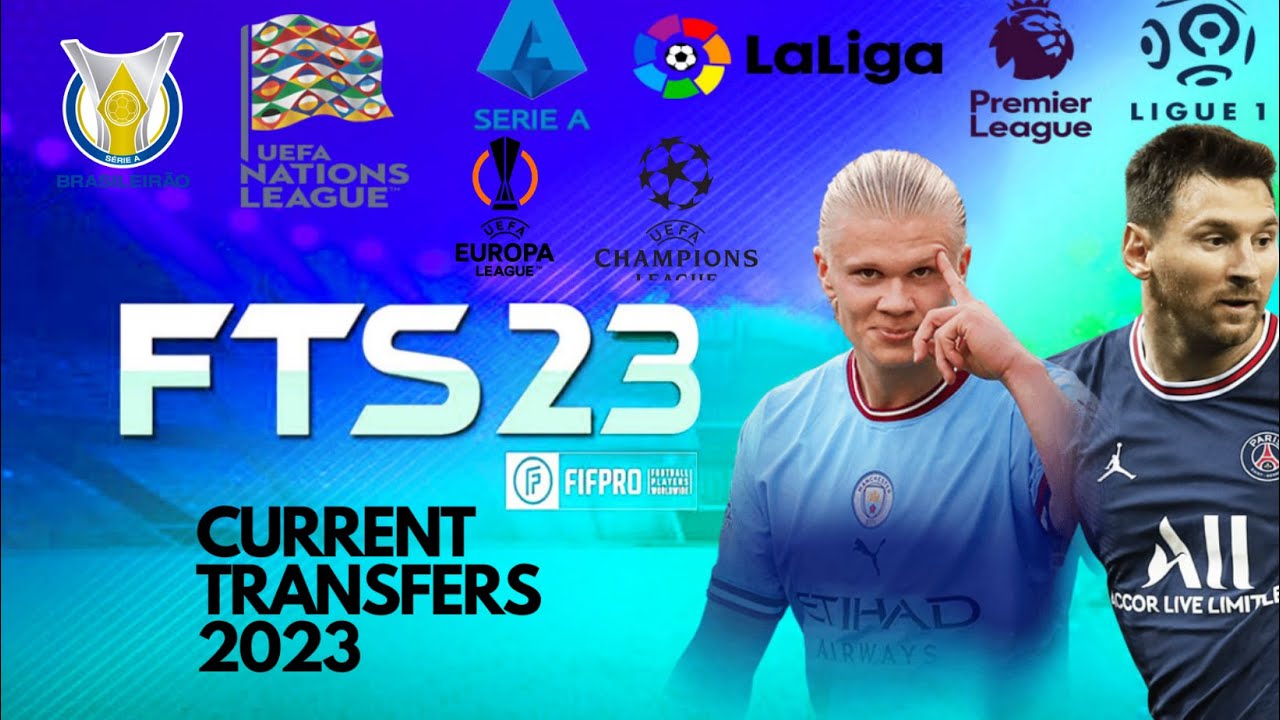 FTS 23 MOBILE™ NEW TRANSFERS + NEW KİTS 2023-2024  (UCL,Europa League BONUS)