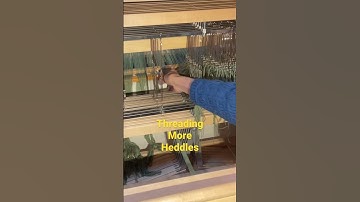 Heddle threading on a Schacht Loom