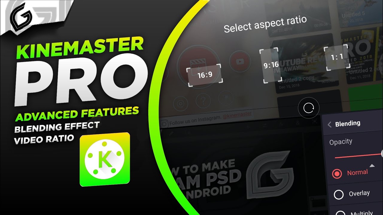 Kinemaster 2019 MOD Unlocked|Kinemaster No Watermark 2019