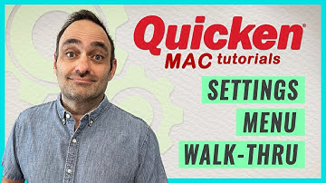 Quicken for Mac Tutorial: Settings Overview