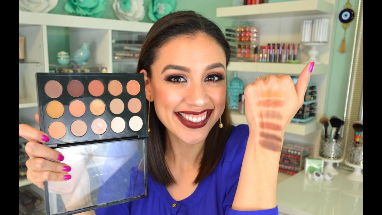 What's in my MAC Palette? | MAC Eyeshadow + SWATCHES!