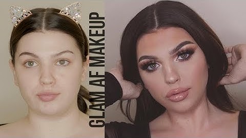 GO TO GLAM AF MAKEUP TUTORIAL | Madison McNabb