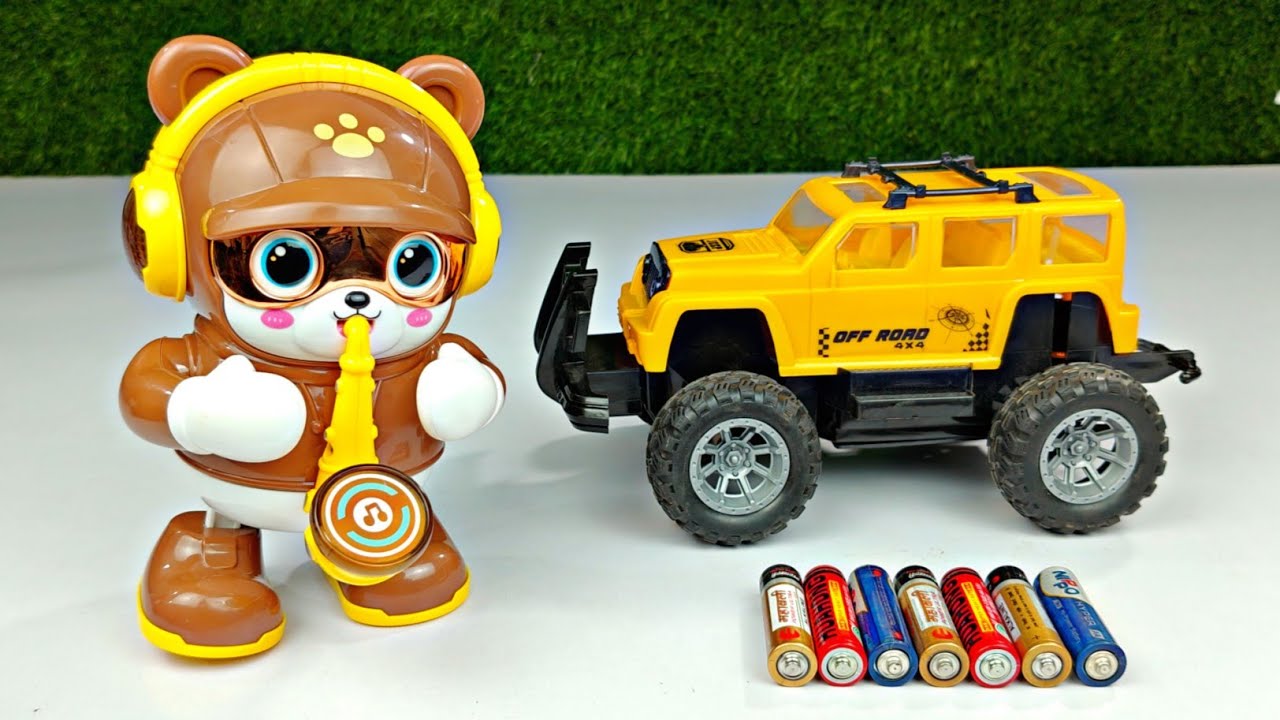 Unboxing RC Car, Rabbit Piano, RC Jeep, Hello kitty Spinner, Electric Bear, Electric Future Car etc