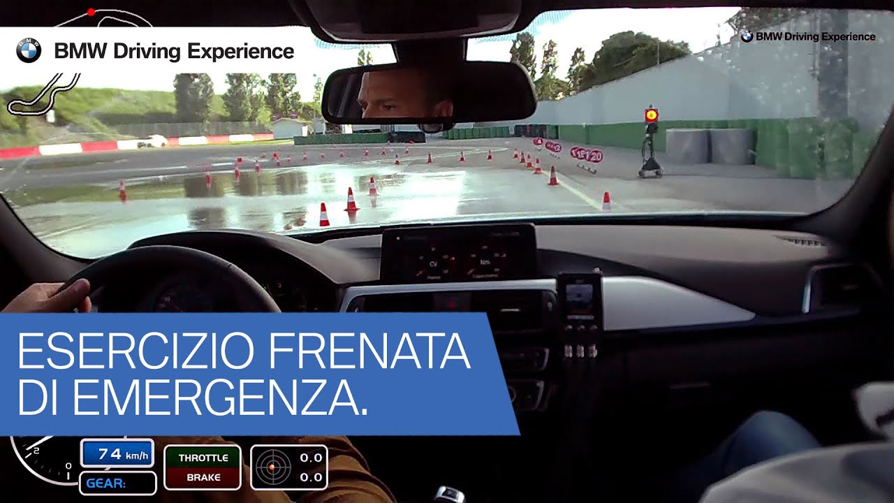 Guida Sicura: esercizio Frenata di Emergenza.