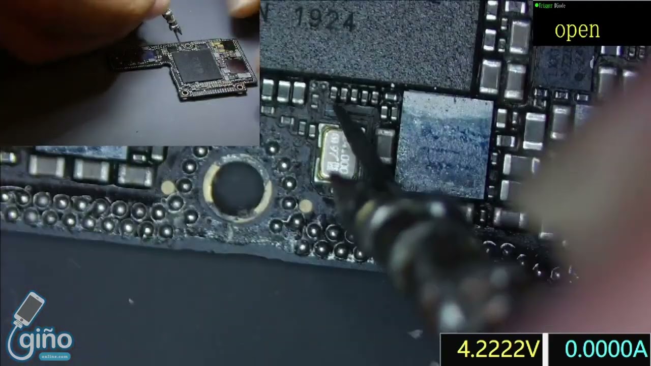 IPHONE XS APAGADO DESPUES DE CAMBIAR HYDRA