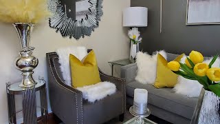 LIVING ROOM TOUR | SPRING REFRESH #GLAMHOME
