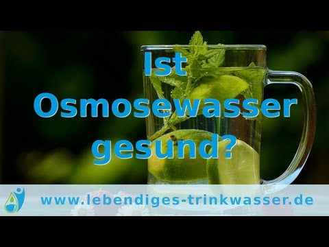 Video: Wie viel kostet Umkehrosmosewasser?