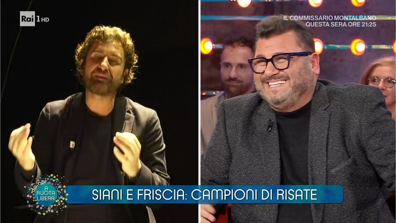 Sergio Friscia e Alessandro Siani: campioni di risate - Da Noi...a ruota libera 14/01/2024