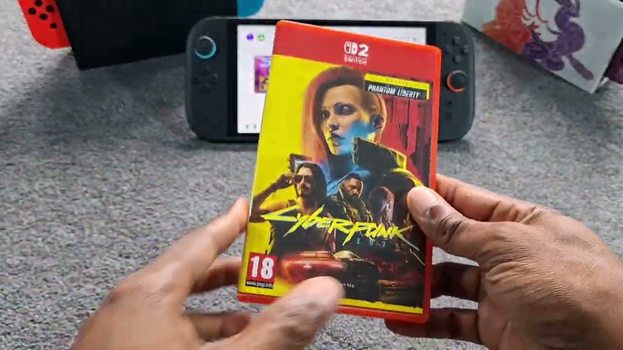 Cyberpunk 2077 Ultimate Edition Switch 2 Unboxing - YouTube