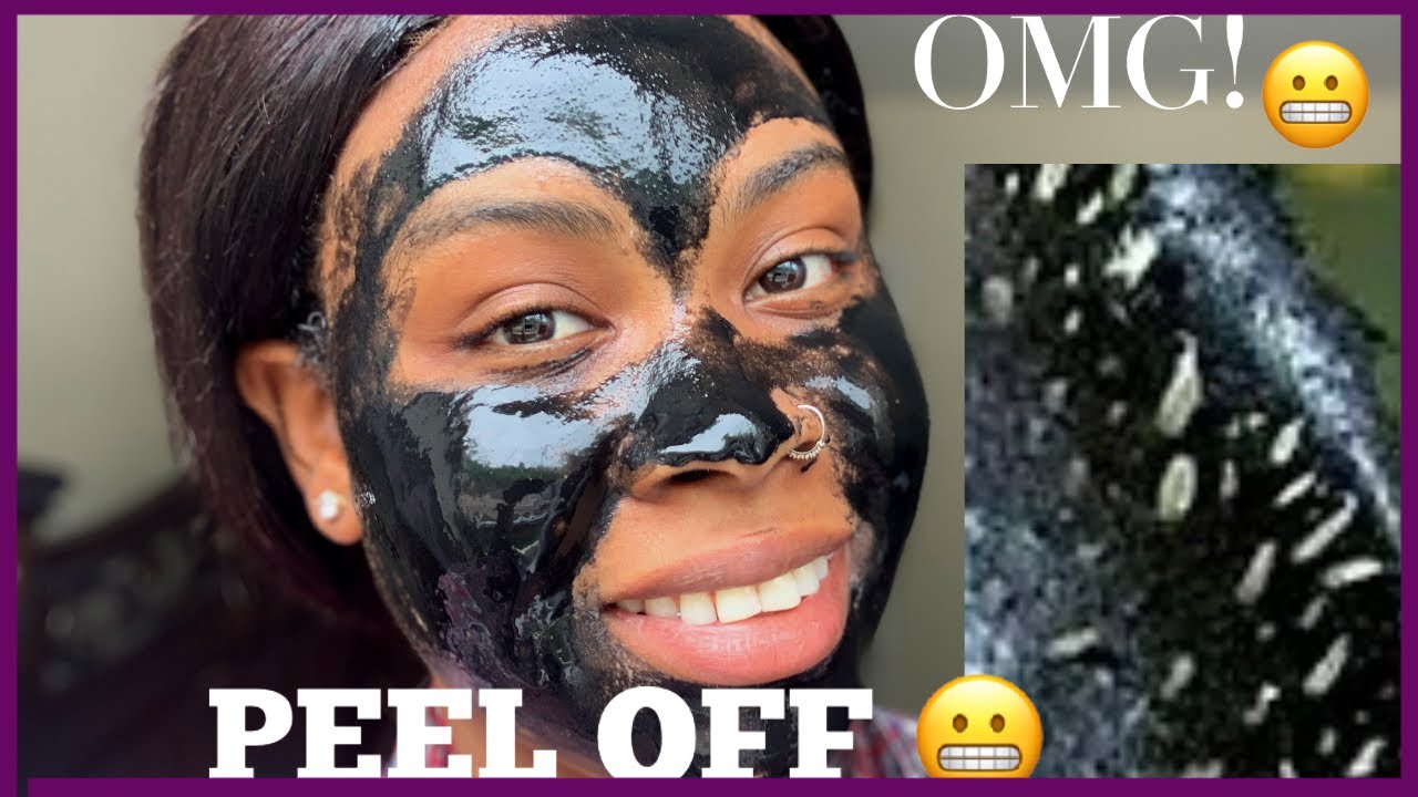 CHARCOAL PEEL OFF MASK (RESULTS) YouTube