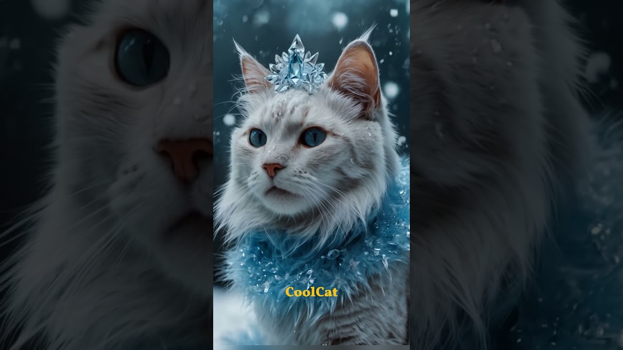 Crystal Princess Cat Looks Like a DREAM! 👑❄️😻