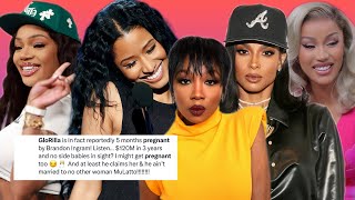 glorilla Confirmed Pregnant Nicki Album Pushed Back Ciara Attends Cardi B Show And Loren Lorosa