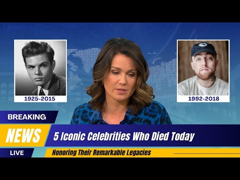 5 Famous LEGENDS Who Passed Away on September 7 | Who Died Today - YouTube