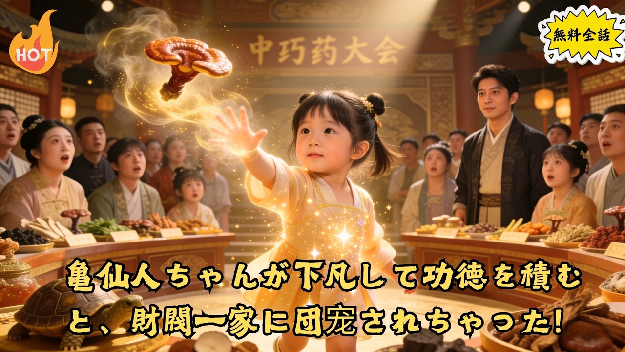 日本語吹き替え：亀仙人ちゃんが下凡して功徳を積むと、財閥一家に団宠されちゃった！！#ミニドラマの楽園#ショートドラマ#短編ドラマ#ドラマ#ミニドラマ#かわいい子#かわいい赤ちゃん#日本語吹き替え