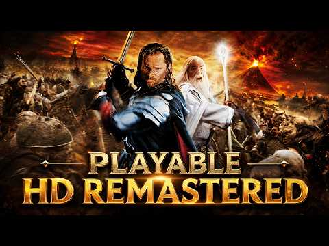 The Return of the King Game Remastered : Original Textures vs AI Remastered | Cirith Ungol – Dolphin
