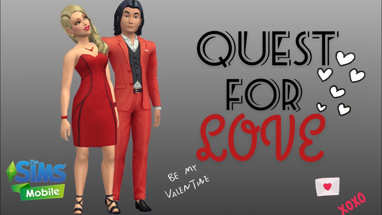 THE SIMS MOBILE • QUEST FOR LOVE ️ YouTube