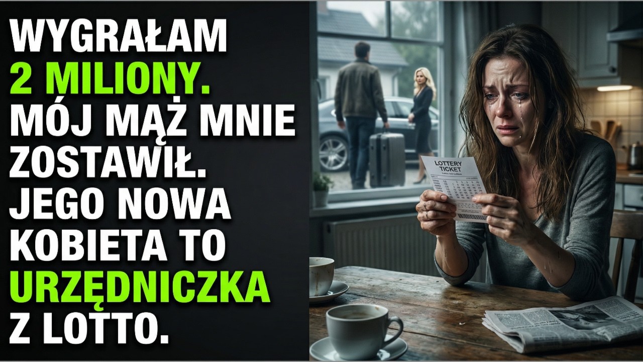Wygrałam 2 miliony w Lotto. Kochanka męża była urzędniczką i chcieli mi zabrać pieniądze.