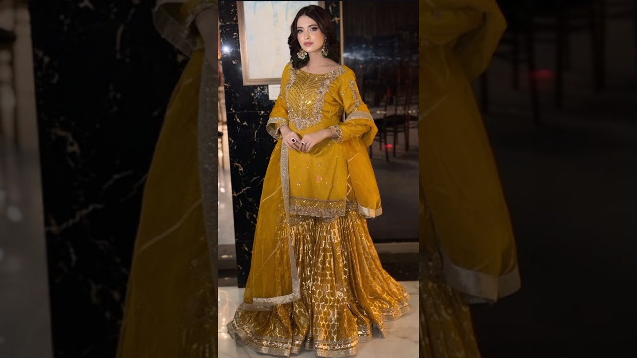 Bridal mehndi dresses 2025 