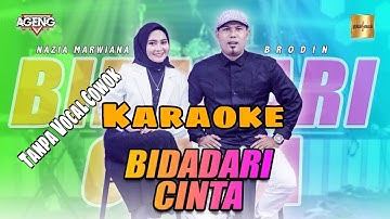 Bidadari Cinta - Nazia Marwiana Feat. Brodin | Karaoke Tanpa Vokal Cowok [Official Music Video HD]