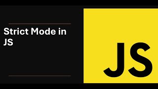20 Strict Mode in JS