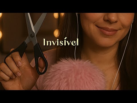 ASMR ✂️ Corte de Cabelo com Tesoura Invisível + Sons de Boca para Relaxar