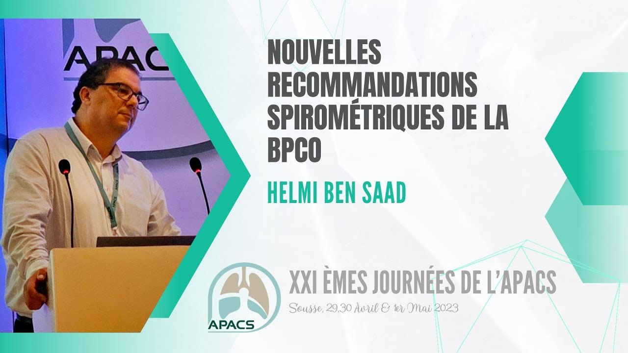 Nouvelles recommandations spirométriques de la BPCO