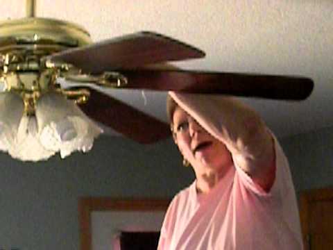 Cleaning Ceiling Fan Blades