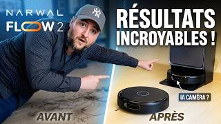 Narwal Flow 2, le robot aspirateur IA qui lave à 60°C en action : résultats impressionnants