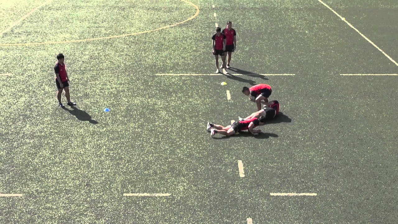 Counter Ruck Drill 02 - 1v2 Jackal - YouTube