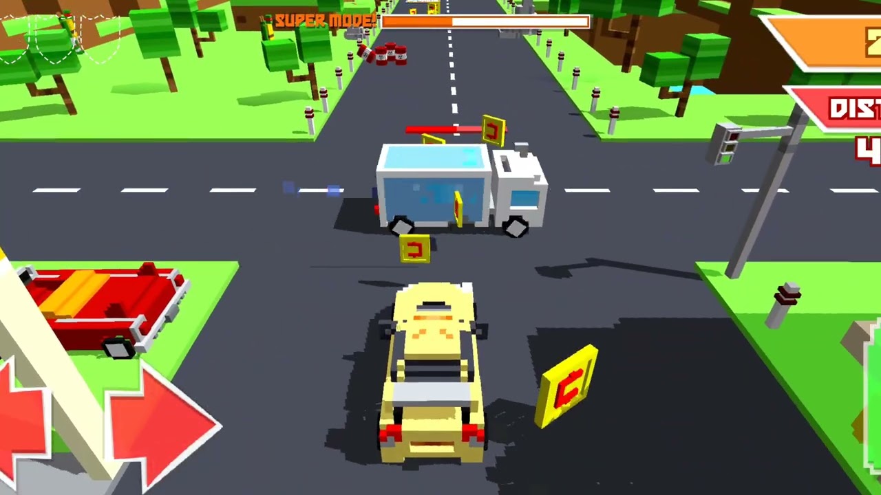 Crossy Brakes: Pixel Car Highway Dodges & Vehicle Smashes! 🏎️🔥 | NO COMMENTARY