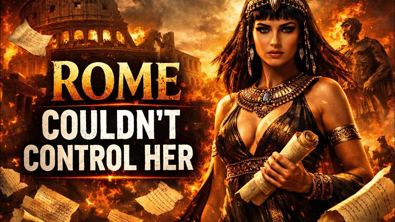 Cleopatra’s Rise and Fall 👑⚔️ | The Story Rome Tried to Erase 🏛️🔥