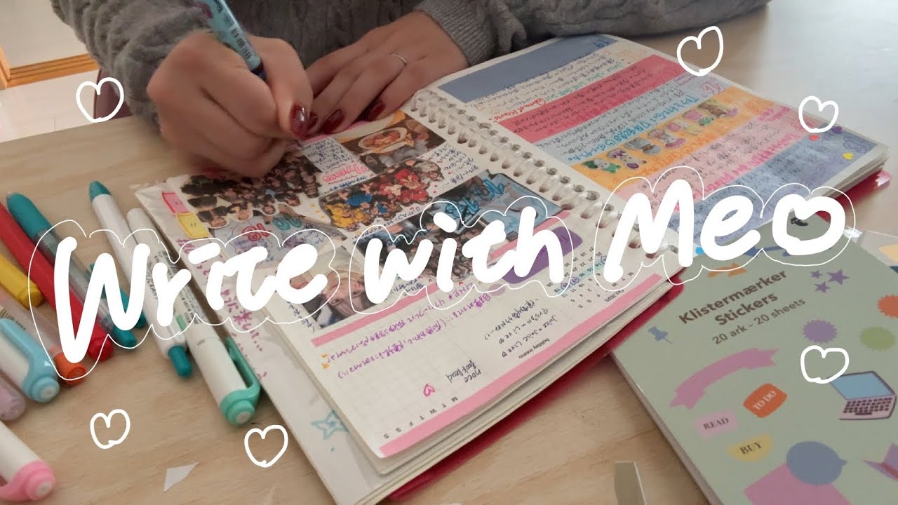 ウィークリーページを書くよ〜📝✨| 手帳ルーティン