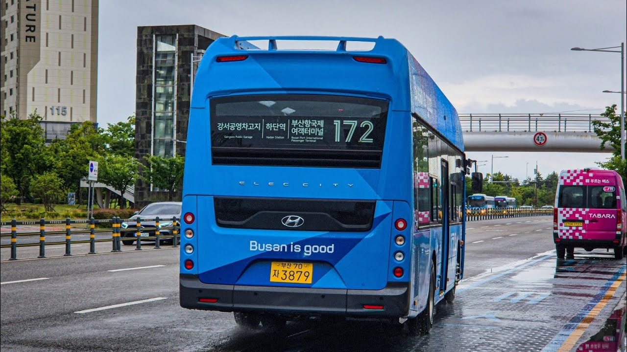 부산 172번 3879호(남부민시장입구 ~ 감천사거리)주행영상