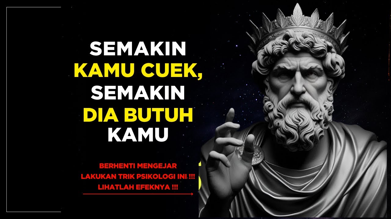 Saat Kamu Tenang, Dia Mulai Takut Kehilanganmu | Nasehat Stoikisme