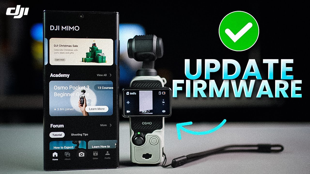 How to Update DJI Osmo Pocket's Firmware