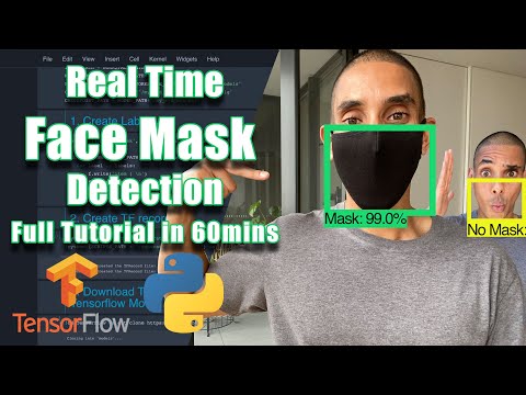 Real Time Face Mask Detection with Tensorflow and Python | Custom Object Detection w/ MobileNet SSD