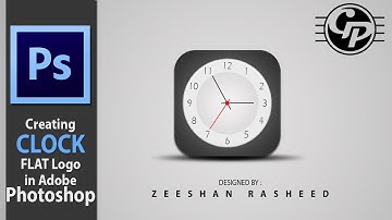 Adobe Photoshop  - How to Make a Clock Tutorial 2017