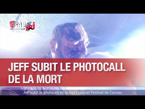 Jeff subit le photocall de la mort spécial Festival de Cannes - C’Cauet sur NRJ