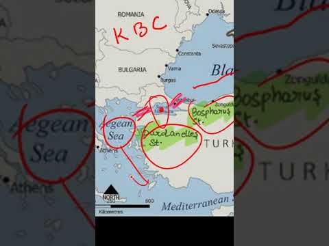 Videó: A Dardanellák Eurázsia térképén