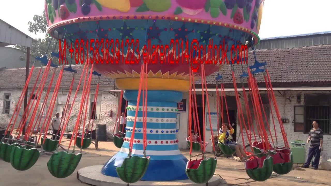 park swing watermelon flying chair