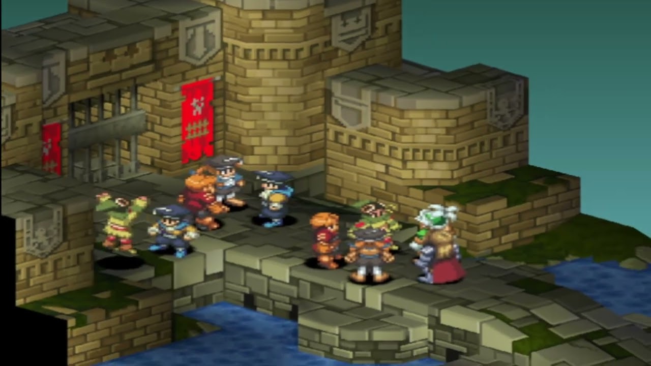 Final fantasy tactics reach of future warp time Castle garris