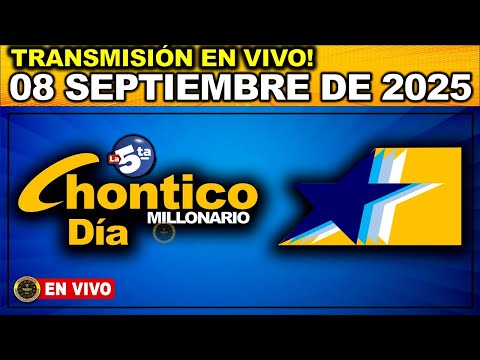 CHONTICO DÍA: Resultado CHONTICO DIA LUNES 08 de Septiembre de 2025.