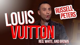 Louis Vuitton | Russell Peters | Red, White, and Brown