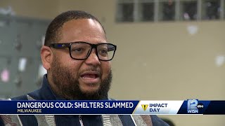 Warming shelters fill up amid cold temperatures