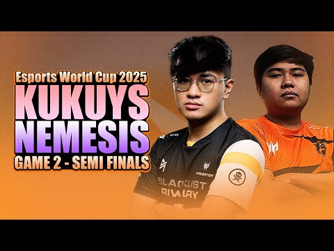 KUKUYS vs NEMESIS GAME 2 - WATCH PARTY WITH KUKU, ABAT, ALO, KALBZ & SEP - Esports World Cup 2025