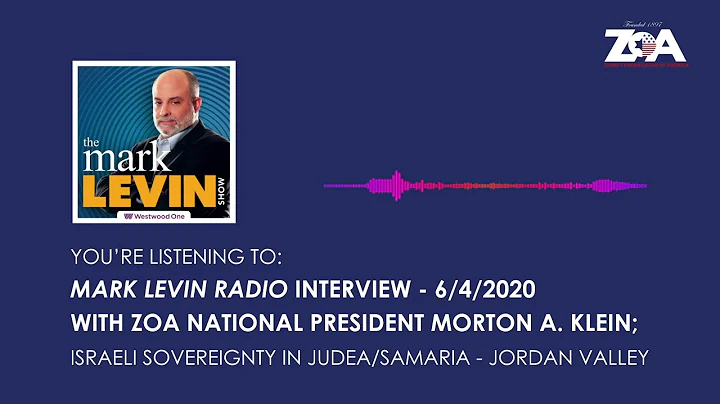 Mark Levin Radio Interview With Morton A. Klein